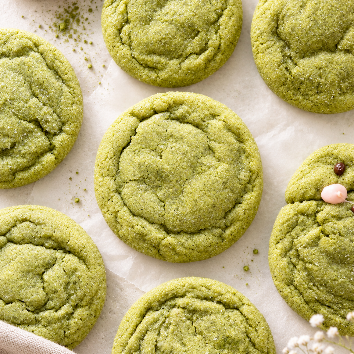 Matcha cookies